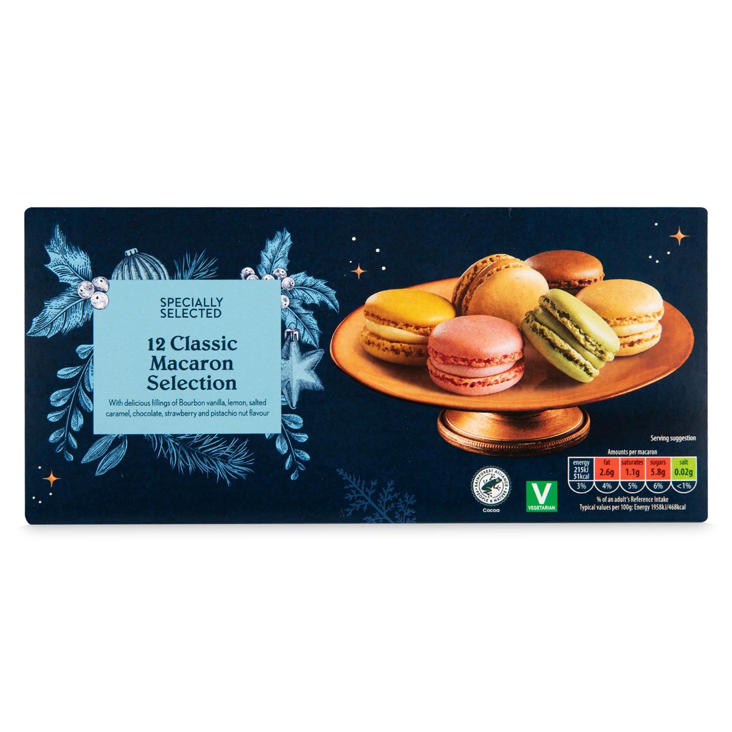 Specially Selected Classic Macarons 132g/12 Pack